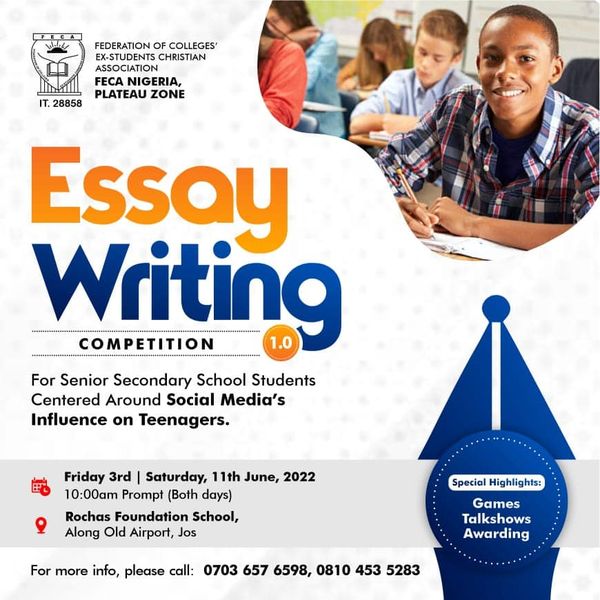 Upcoming Event: Essay Contest in Plateau Zone